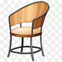 桌椅靠垫椅-椅