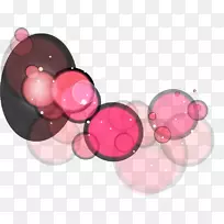 粉红色圆圈-粉红色圆球