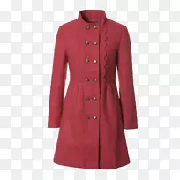 大衣，长袍，夹克，马萨毛衣，红色冬装