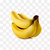 香蕉面包香蕉粉剪贴画-四只香蕉