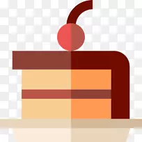 咖啡生日蛋糕面包店图标-蛋糕