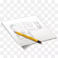 建筑素描平面图