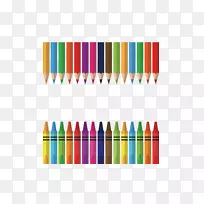 彩色铅笔.手绘彩色铅笔