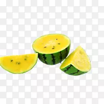 西瓜籽黄-黄西瓜图像