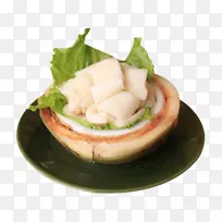 海南鸡汤早餐三明治-新鲜海南椰子鸡