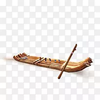竹筏竹夹艺术-美丽的复古木筏船