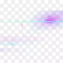 电脑图案-紫光效果元素