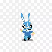 灵魂之乡歌卡通-兔子的脸