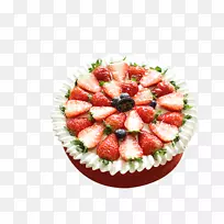 草莓派芝士蛋糕水果蛋糕馅饼玉米饼