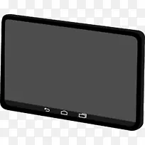 ipad android触摸屏剪贴画.黑色板