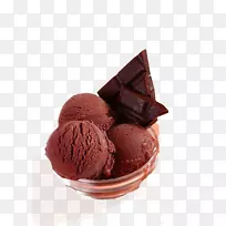 巧克力冰淇淋鸡尾酒巧克力棒巧克力蛋糕-巧克力雪球图片材料