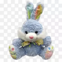 复活节兔子填充玩具娃娃木偶-兔子木偶
