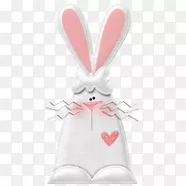 复活节兔剪贴画-兔PNG免费下载