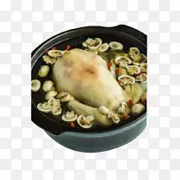 菜谱烹饪动物源性食品美味蘑菇鸡汤
