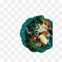 素食菜下载-当蔬菜，海鲜，意大利面