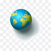 地球-蓝地球模型