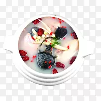 三叶汤鸡汤亚洲人参鸡汤