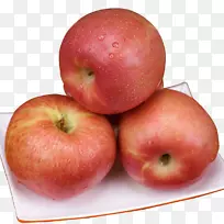山东栖霞苹果食品面板挂上新鲜苹果