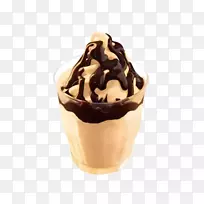 冰淇淋麦当劳热软糖圣代肯德基巧克力冰淇淋