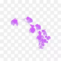 纸文具分页Zazzle-紫色树枝