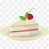 牛油果芝士蛋糕奶油-白樱桃蛋糕