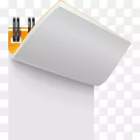 纸质笔记本免版税插图高端笔记本书写元素