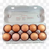 鸡华夫饼鸡蛋纸箱超市盒装鸡蛋物理图