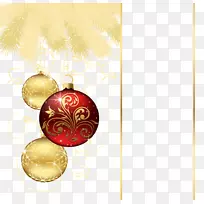 圣诞装饰品彩球