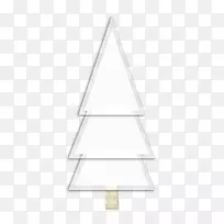 三角形区域图案-圣诞树图片材料