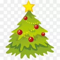 剪贴画-圣诞树