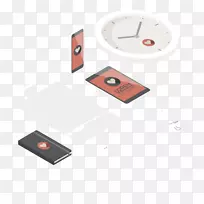 信息图形模型插图-商业用品