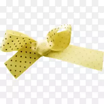 黄色领结鞋带结-黄色蝴蝶结