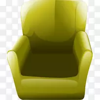 椅子绿色角漆绿色沙发