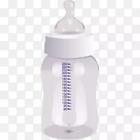 婴儿奶瓶婴儿剪贴画.载体瓶