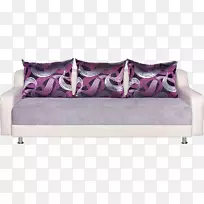沙发垫起居室家具.紫色沙发垫