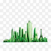 古素区苏州建筑-绿色城市建筑