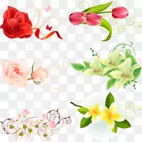 花下载剪辑艺术-植物花卉和花卉材料庆祝活动