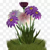花卉剪贴画-创造性绘画花卉设计