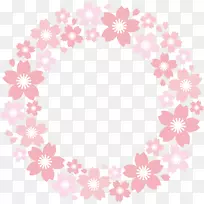 花卉下载-粉红色花卉装饰