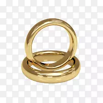 结婚戒指黄金首饰摄影珠宝戒指图片材料