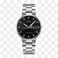 米多自动手表珠宝计时器手表米多指挥官系列手表