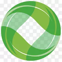 绿色圆球-创意绿色圆圈