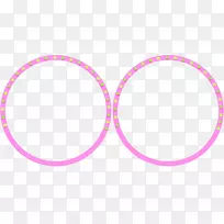 面积-粉红色光装饰圆装饰图案