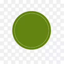 绿色圆形材料图案-绿色圆圈