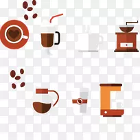 咖啡杯咖啡厅-咖啡生产要素