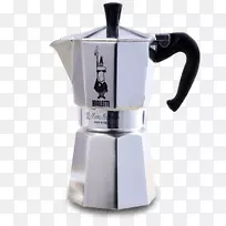 咖啡摩卡壶咖啡厅8摩卡咖啡-不锈钢咖啡壶