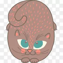胡须插图-功夫猫