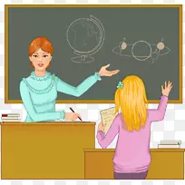 学生教师教育-硬女教师