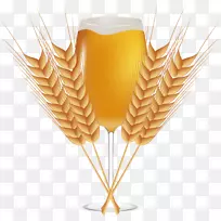 小麦啤酒沙柳酒吧-啤酒装饰设计