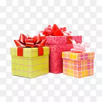生日快乐友谊祝福礼物-美丽的礼盒